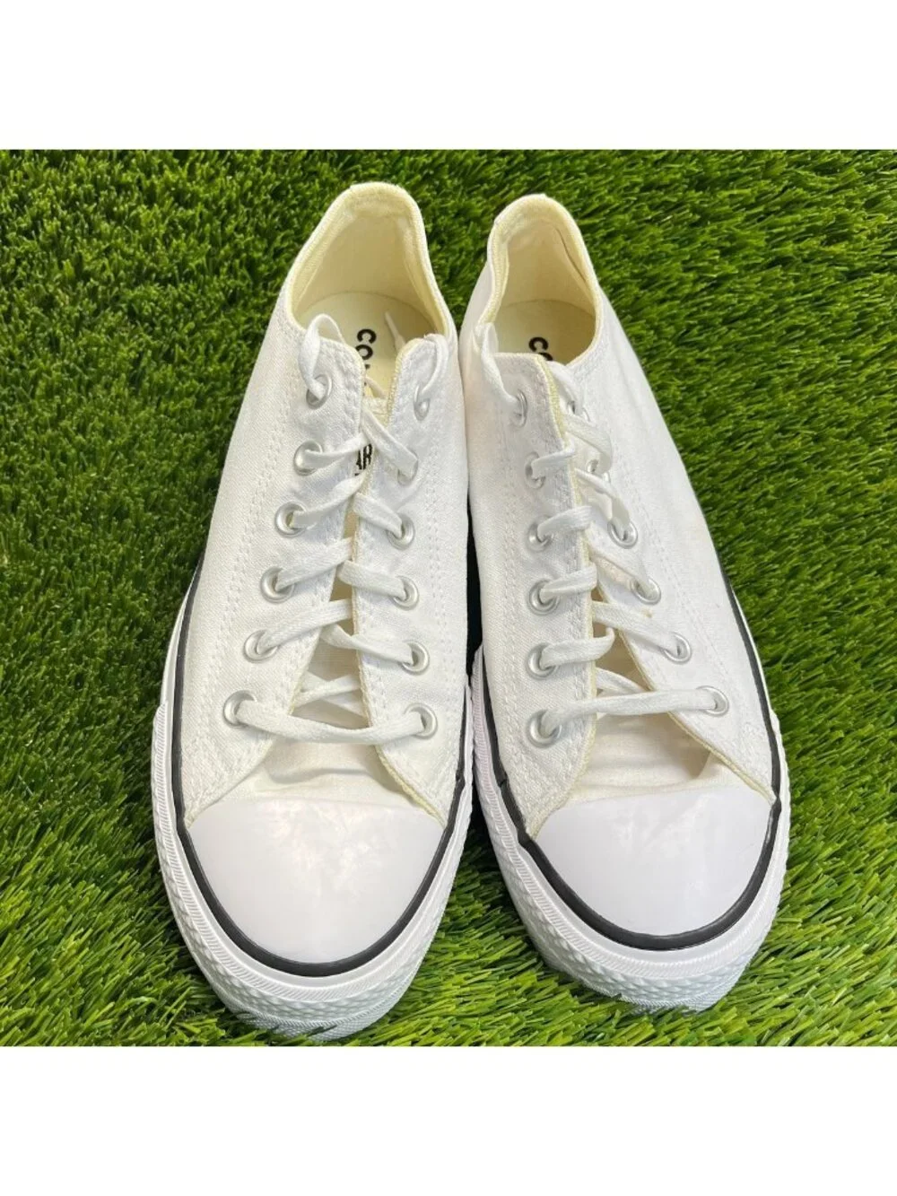 Converse Chuck Taylor All Star Lift Womens Size 9 White Athletic Shoes Sneakers